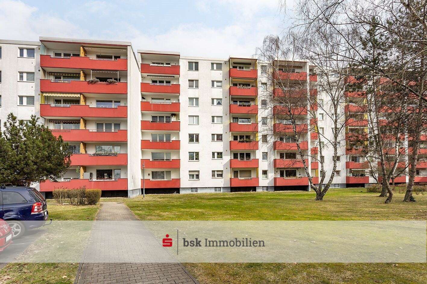 Gartenansicht - Etagenwohnung in 12277 Berlin mit 58m² kaufen