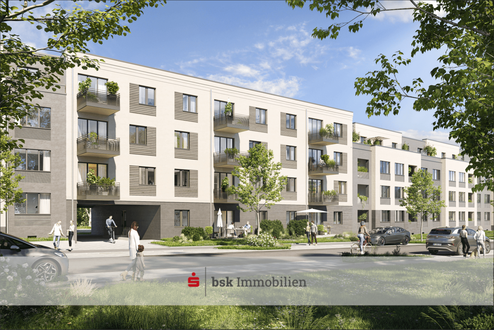 AURUM-Visualisierung - Erdgeschosswohnung in 14641 Wustermark mit 72m² kaufen