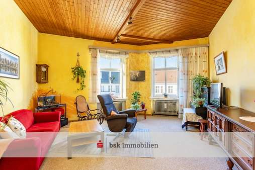 Wohnzimmer - Etagenwohnung in 10715 Berlin mit 122m² kaufen
