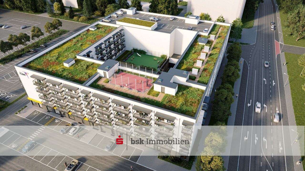 Außenvisualisierung - Etagenwohnung in 18059 Rostock mit 28m² kaufen