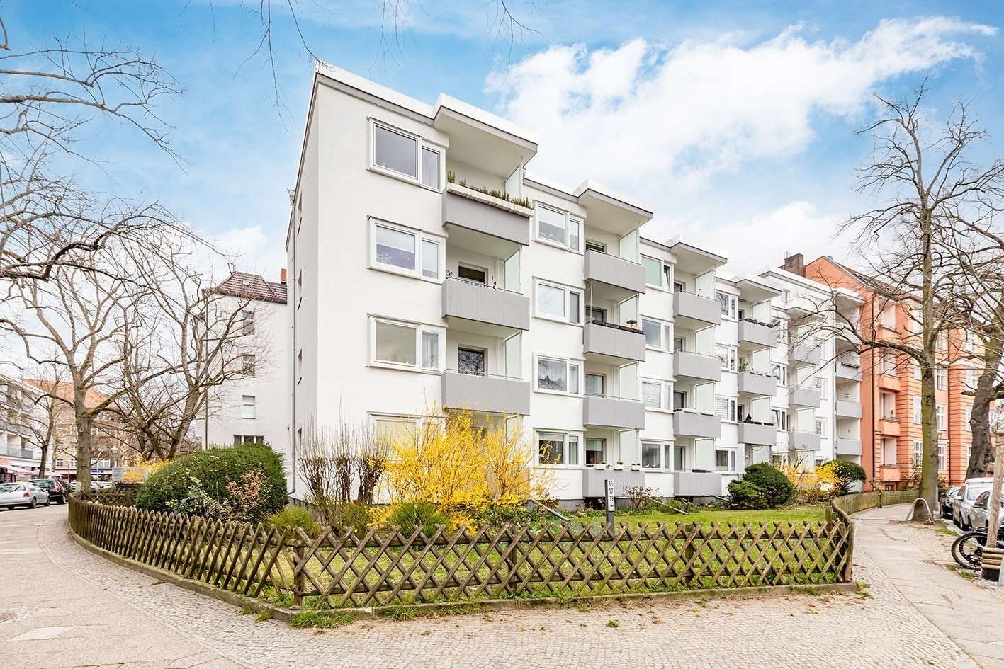 Straßenansicht - Etagenwohnung in 12157 Berlin mit 66m² kaufen