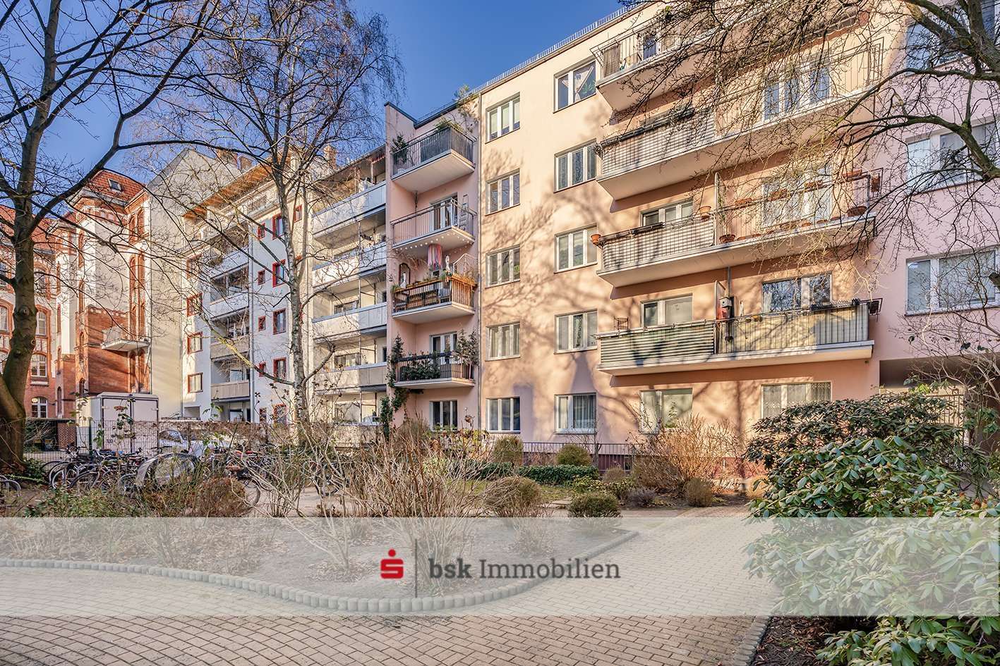 Hinteransicht - Etagenwohnung in 10779 Berlin mit 48m² kaufen