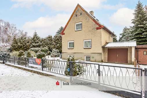 Vorderansicht - Einfamilienhaus in 15566 Schöneiche bei Berlin mit 80m² kaufen