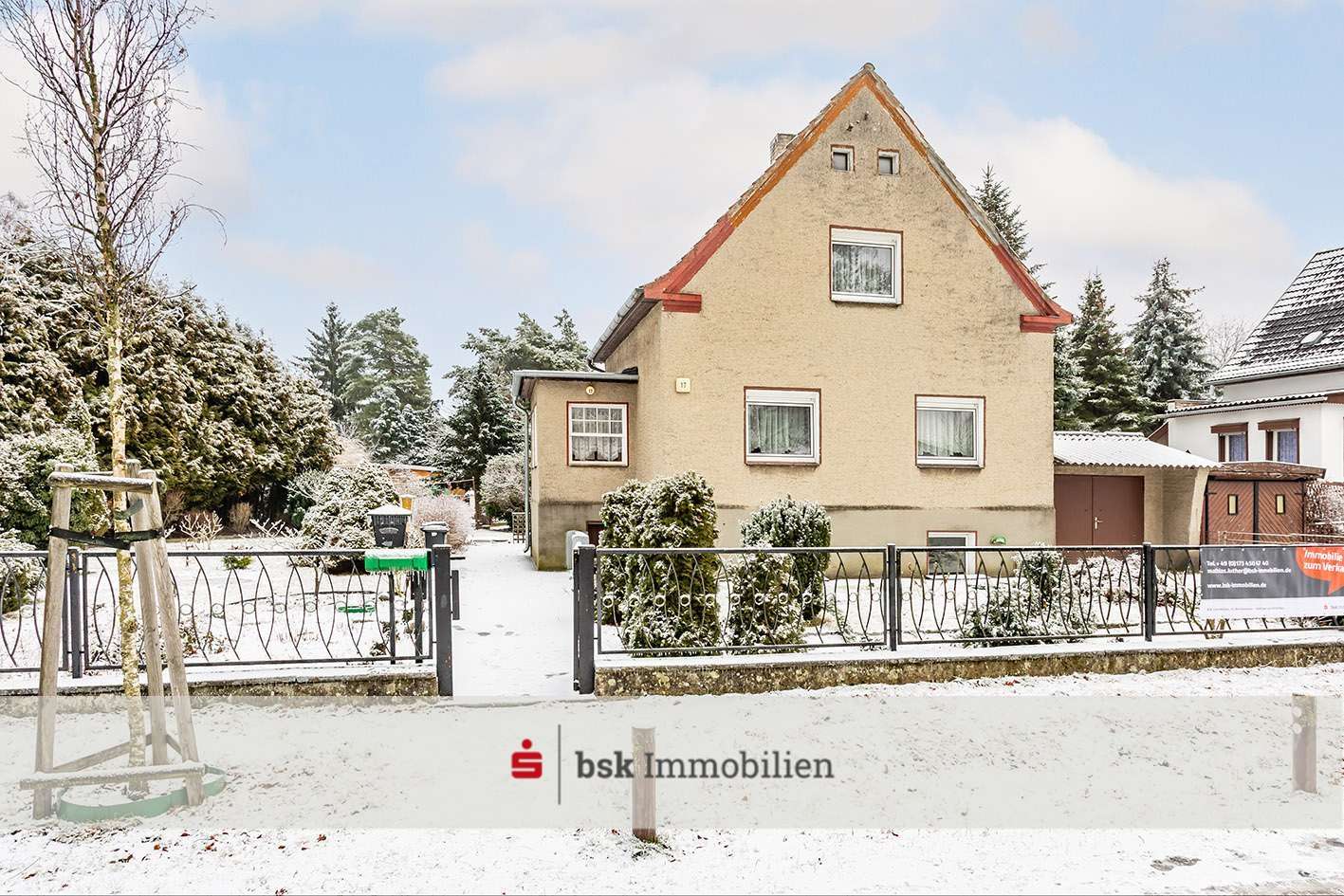 Vorderansicht - Einfamilienhaus in 15566 Schöneiche bei Berlin mit 80m² kaufen
