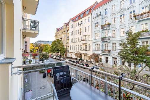 Ausblick vom Balkon - Appartement in 10823 Berlin mit 32m² günstig kaufen