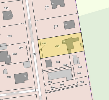 Flurkarte für Exposé - Grundstück in 15370 Fredersdorf-Vogelsdorf mit 919m² kaufen