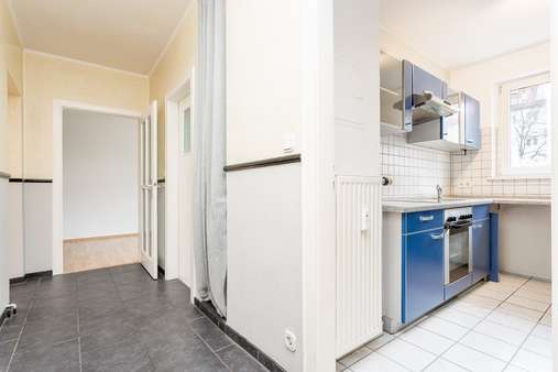 Flur der Wohnung - Erdgeschosswohnung in 12437 Berlin mit 48m² kaufen