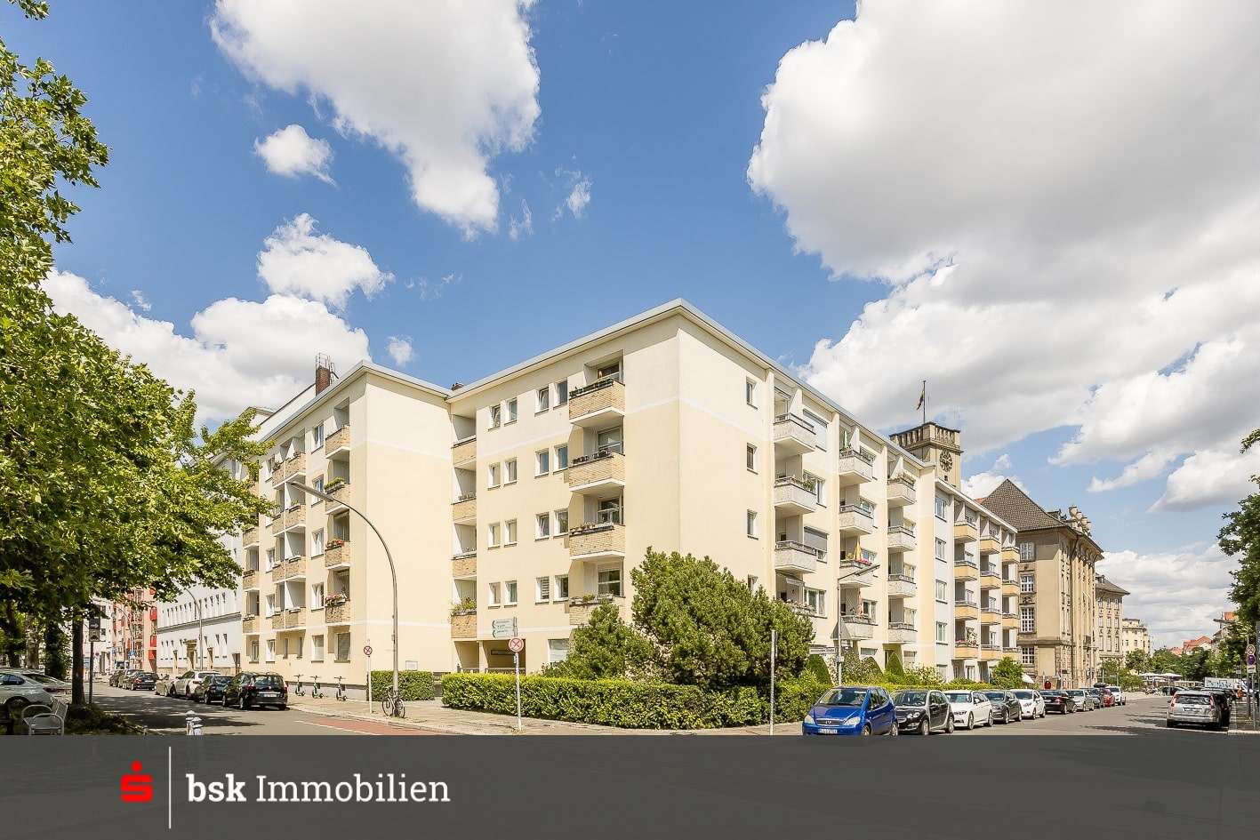 Hausansicht - Erdgeschosswohnung in 10825 Berlin mit 29m² kaufen