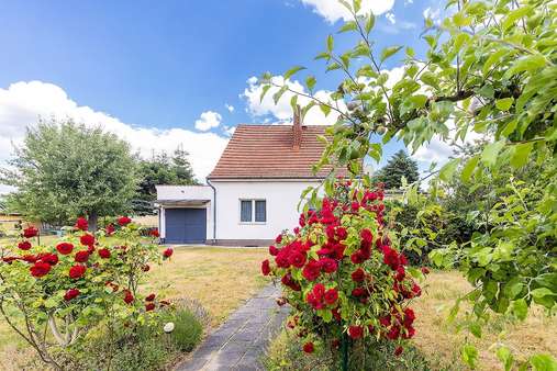 Gartenblick auf das Haus - Einfamilienhaus in 15366 Neuenhagen mit 110m² kaufen