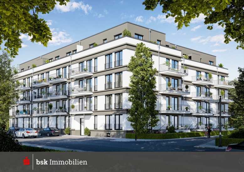Aussenansicht Vorderseite - Erdgeschosswohnung in 12557 Berlin mit 38m² kaufen