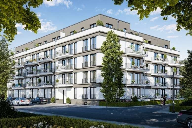 Aussenansicht Vorderseite - Etagenwohnung in 12557 Berlin mit 44m² kaufen