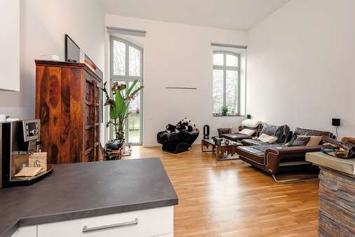 Wohn- und Essbereich - Erdgeschosswohnung in 12555 Berlin mit 74m² kaufen