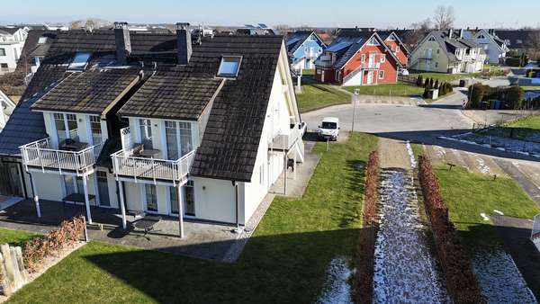 Hausansicht Hausansicht - Erdgeschosswohnung in 18211 Börgerende mit 60m² kaufen