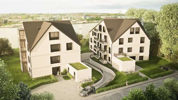 Visualisierung II Visualisierung II - Erdgeschosswohnung in 18147 Rostock mit 107m² kaufen