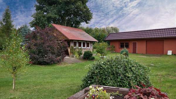 Garten mit Nebengelass Garten mit Nebengelass - Einfamilienhaus in 18279 Lalendorf mit 270m² kaufen