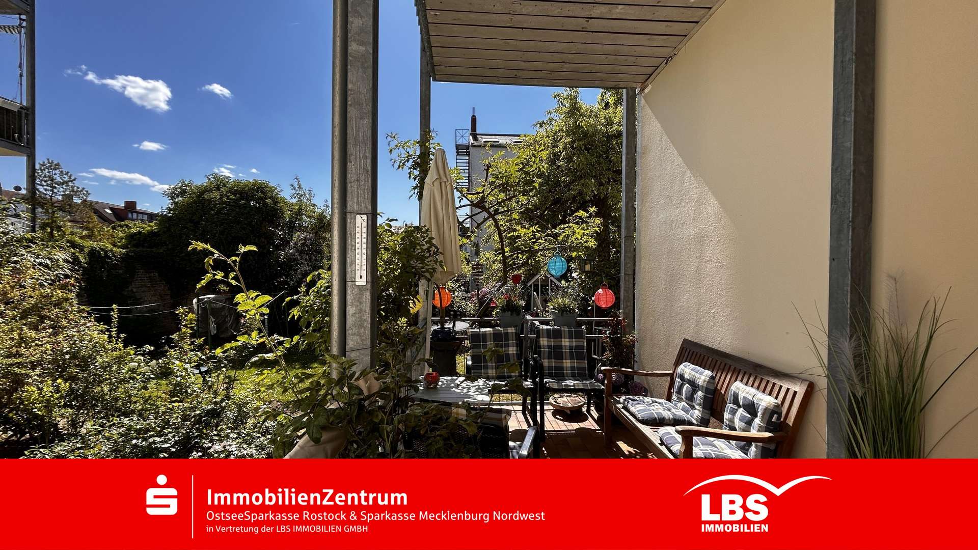 Terrasse Terrasse - Etagenwohnung in 18055 Rostock mit 86m² kaufen