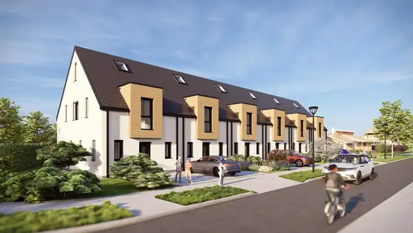 6 moderne Reihenhäuser im Ellernring