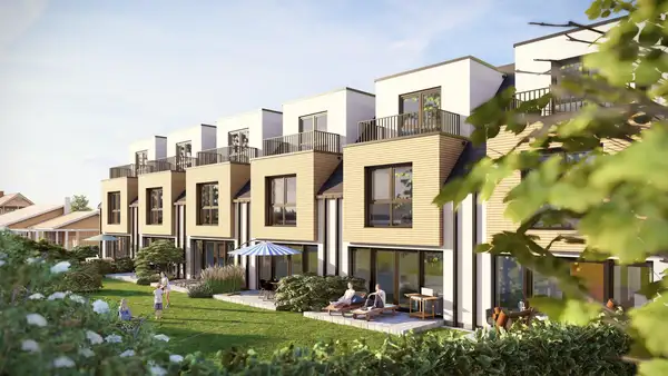 6 moderne Reihenhäuser im Ellernring