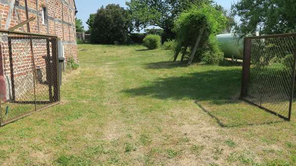 Grundstückszufahrt - Doppelhaushälfte in 17168 Schwasdorf mit 90m² kaufen