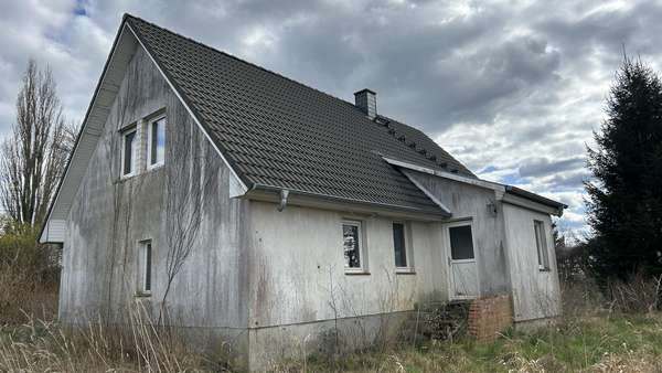 Ansicht Gartenseite Ansicht Gartenseite - Einfamilienhaus in 18276 Plaaz mit 130m² kaufen