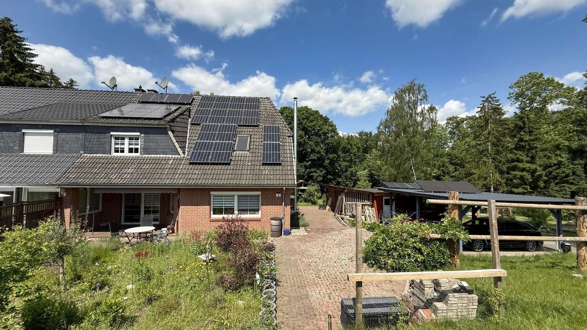 Garten Garten - Doppelhaushälfte in 18276 Gülzow-Prüzen mit 157m² kaufen