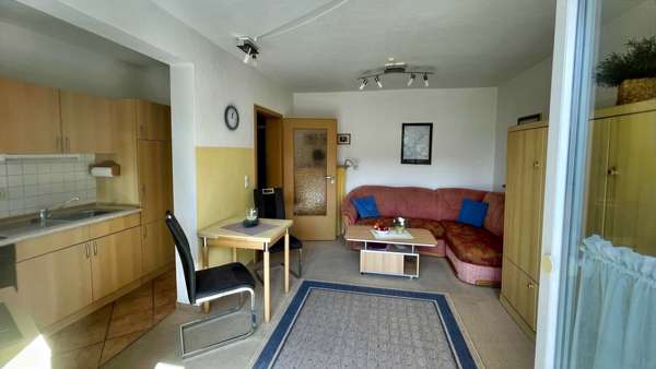 Wohnbereich mit Küche - Ferienwohnung in 18225 Kühlungsborn mit 33m² kaufen