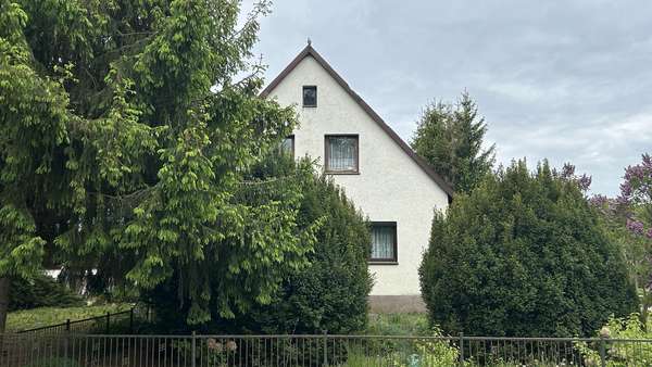 Giebel straßenseitig - Einfamilienhaus in 18292 Kuchelmiß mit 79m² kaufen