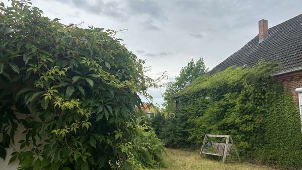 Ansicht Gartenseite - Reihenendhaus in 18276 Reimershagen mit 100m² kaufen