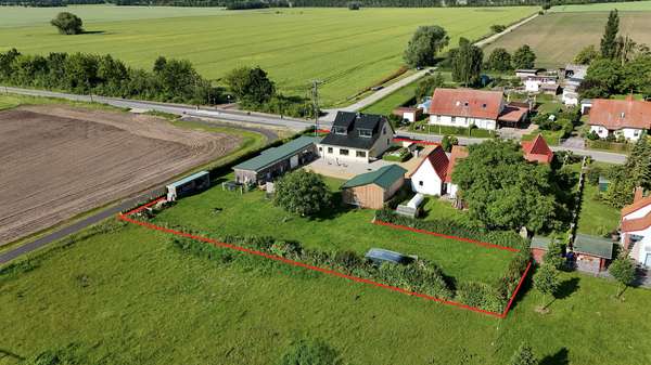Seitliche Draufsicht - Einfamilienhaus in 18233 Am Salzhaff mit 125m² kaufen