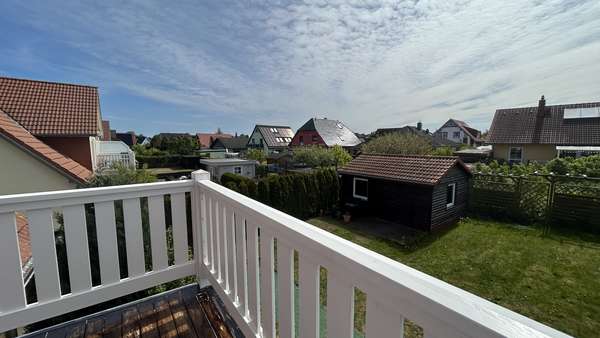 Balkon Blick Balkon Blick - Dachgeschosswohnung in 18225 Kühlungsborn mit 63m² kaufen