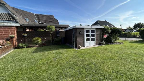 Garten Garten - Doppelhaushälfte in 18184 Thulendorf mit 117m² als Kapitalanlage kaufen