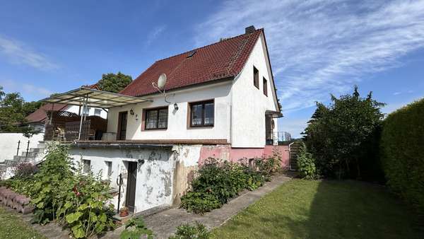 Ansicht Gartenseite - Einfamilienhaus in 17168 Groß Wüstenfelde mit 120m² kaufen