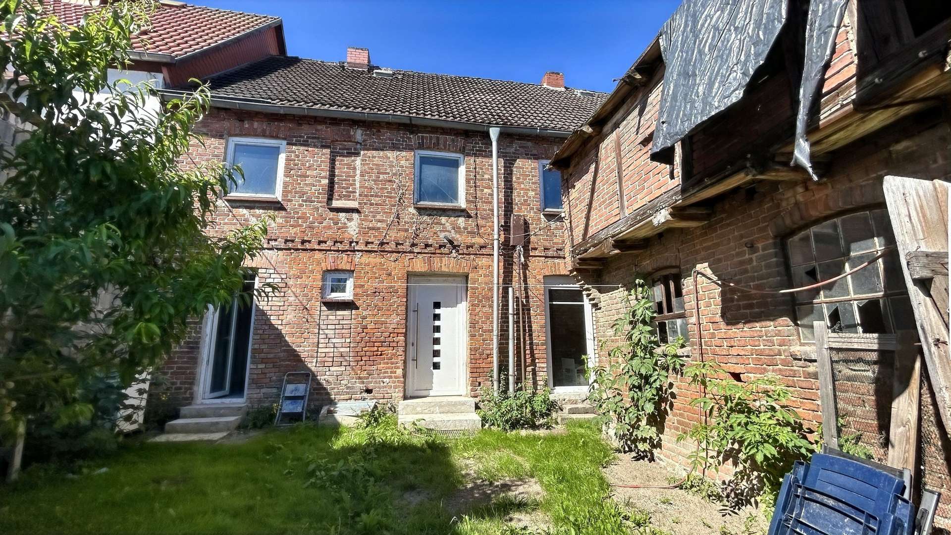 rückseitige Ansicht - Reihenmittelhaus in 17179 Gnoien mit 150m² kaufen