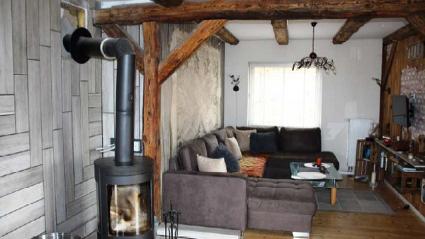 Blick ins Wohnzimmer Blick ins Wohnzimmer - Einfamilienhaus in 18233 Alt Bukow mit 114m² kaufen