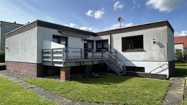 Ansicht Gartenseite Ansicht Gartenseite - Einfamilienhaus in 17168 Jördenstorf mit 106m² kaufen