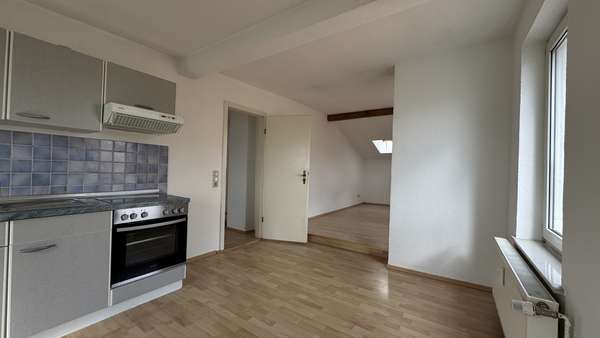 Küche - Dachgeschosswohnung in 18057 Rostock mit 47m² kaufen