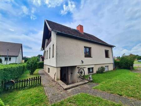 Grundstücks-/Hinteransicht - Einfamilienhaus in 19294 Eldena mit 122m² kaufen