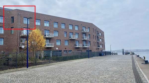 Ansicht Hafenspitze Ostseite - Ferienwohnung in 23966 Wismar mit 83m² kaufen