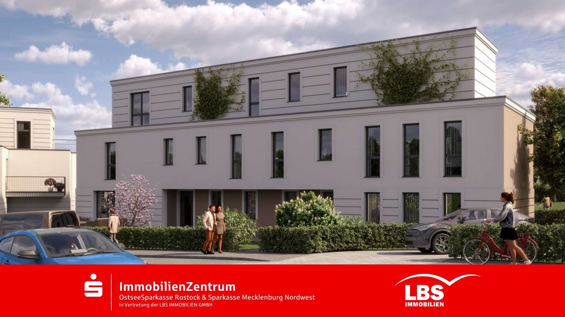 Haus Straßenansicht - Penthouse-Wohnung in 23966 Wismar mit 89m² kaufen