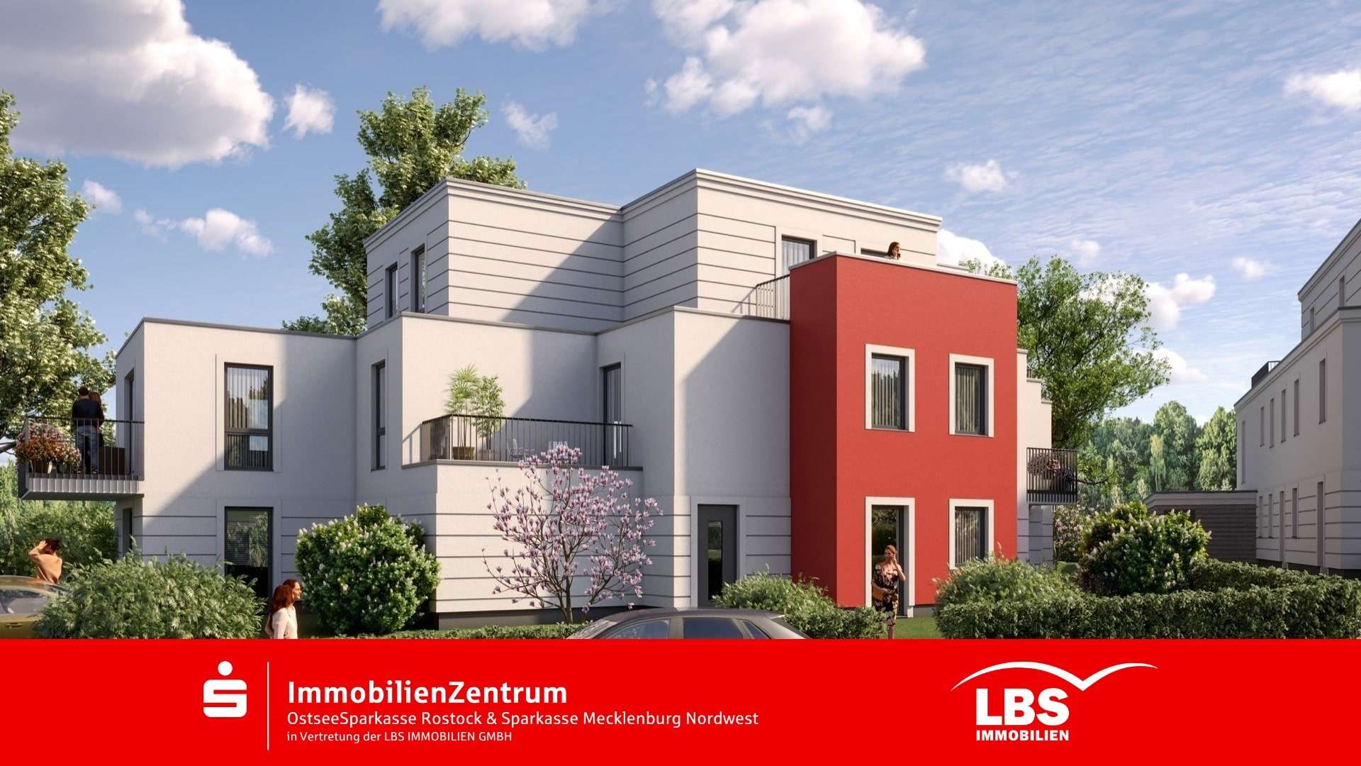 Straßenansicht - Etagenwohnung in 23966 Wismar mit 70m² kaufen