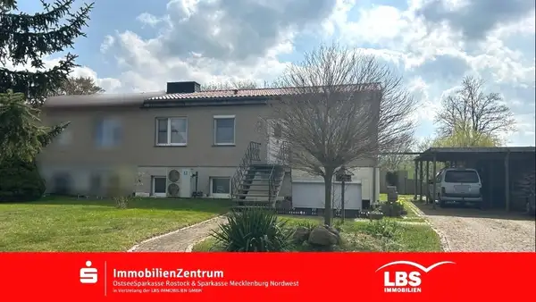 Viel Platz und Luftwärmepumpe