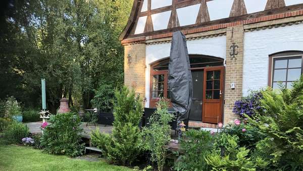 Terrassenbereich - Erdgeschosswohnung in 23936 Rüting mit 90m² kaufen