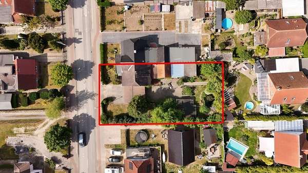 Luftbild - Doppelhaushälfte in 23970 Wismar mit 120m² kaufen