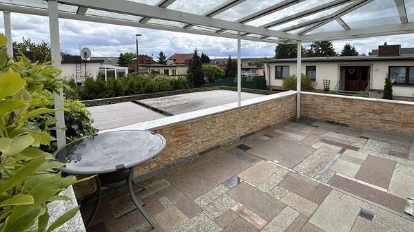 Terrasse Terrasse - Doppelhaushälfte in 23992 Neukloster mit 152m² kaufen