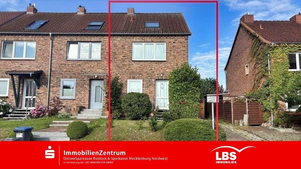 Ansicht von Osten Ansicht von Osten - Reihenendhaus in 23970 Wismar mit 100m² kaufen