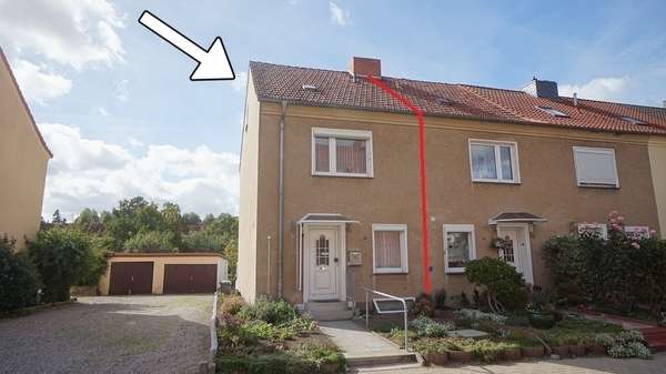 Titelbild Titelbild - Reihenendhaus in 23970 Wismar mit 72m² kaufen