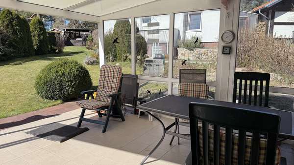 Überdachte Terrasse - Ferienhaus in 19412 Weitendorf mit 30m² kaufen