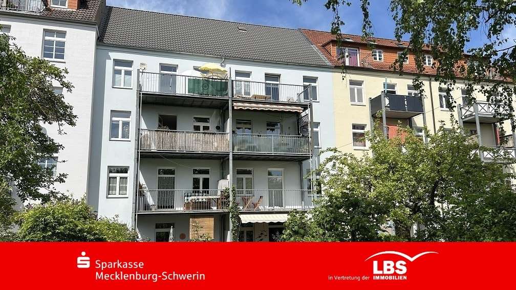 Südseite des Objektes - Mehrfamilienhaus in 19059 Schwerin mit 468m² kaufen