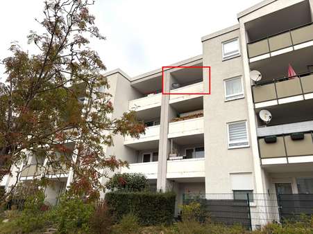 Loggia der Wohnung Loggia der Wohnung - Etagenwohnung in 19061 Schwerin mit 56m² kaufen