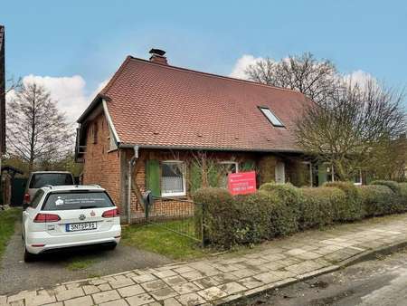 Vorderansicht+Auffahrt - Einfamilienhaus in 19300 Muchow mit 100m² kaufen